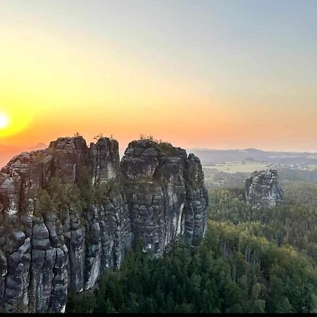 Apartament Haus Angermann Struppen Zewnętrze zdjęcie