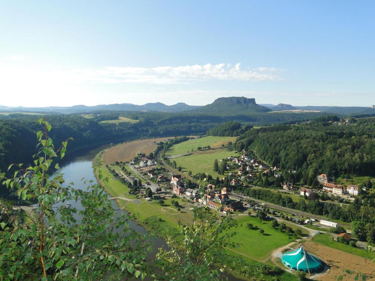 Apartament Haus Angermann Struppen Zewnętrze zdjęcie